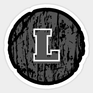 Letter L Sticker